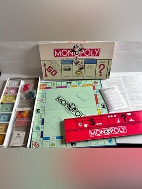 Monopoly Vintage Jeu Français Complet Parker Brothers Retro